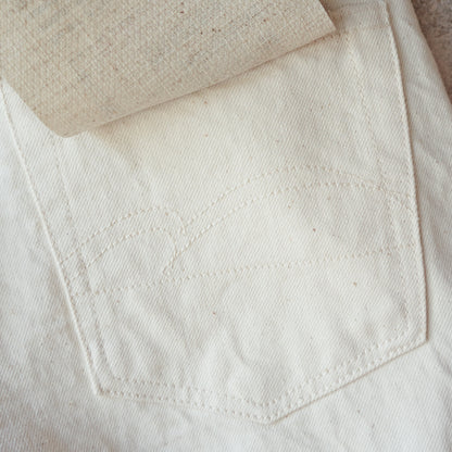 STUDIO D’ARTISAN LADIES_SDL-704E_ボムシェルホワイトジーンズ