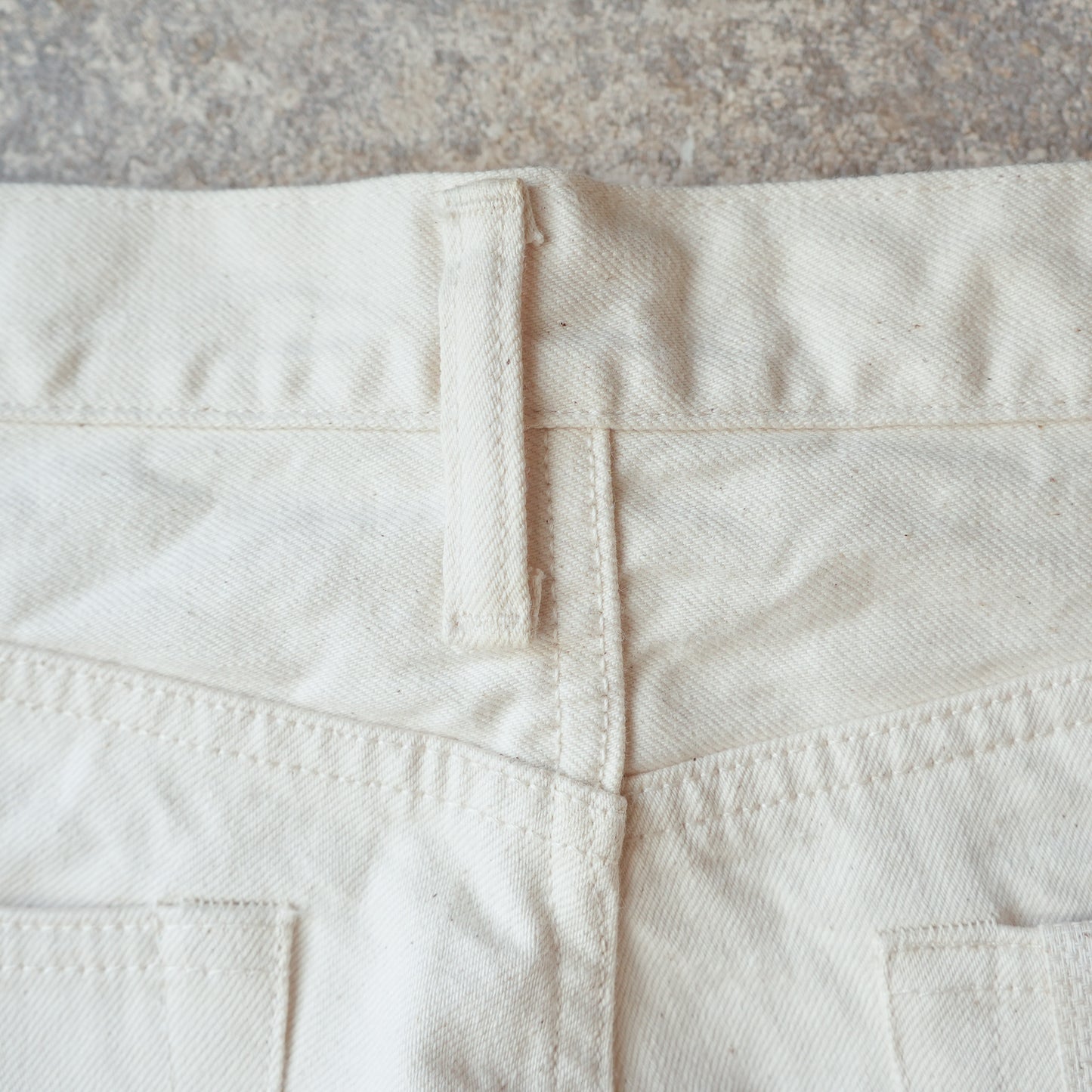 STUDIO D’ARTISAN LADIES_SDL-704E_ボムシェルホワイトジーンズ
