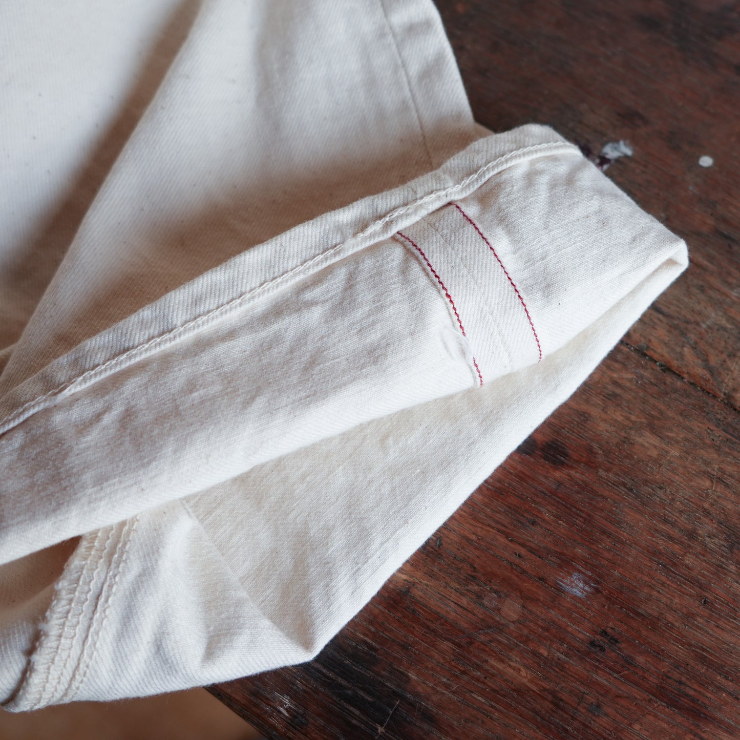 STUDIO D’ARTISAN LADIES_SDL-704E_ボムシェルホワイトジーンズ