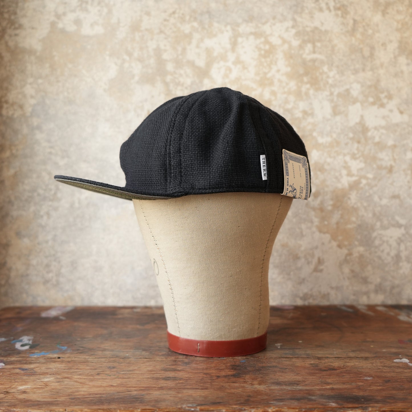 THE H.W.DOG&CO_D-01167_C/L PREPERA RAILROAD CAP_Black