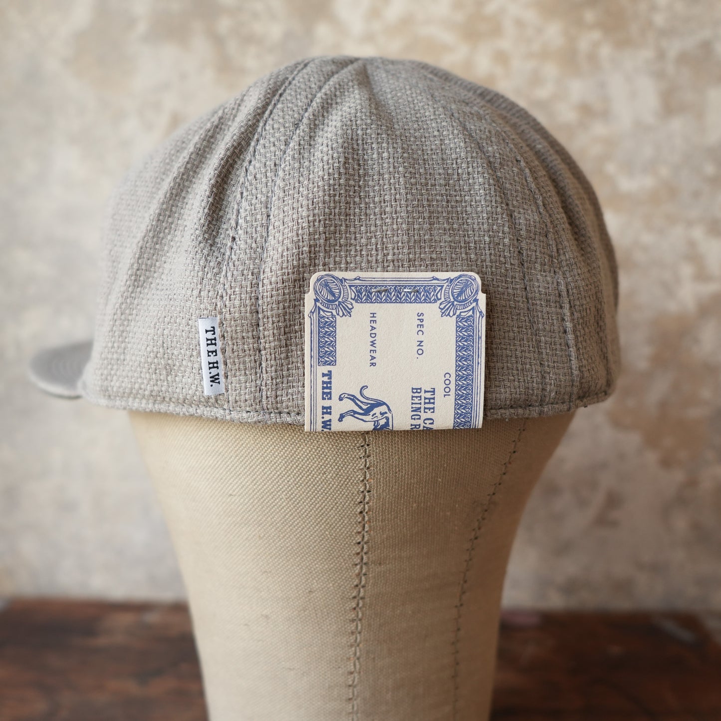 THE H.W.DOG&CO_D-01167_C/L PREPERA RAILROAD CAP_Gray
