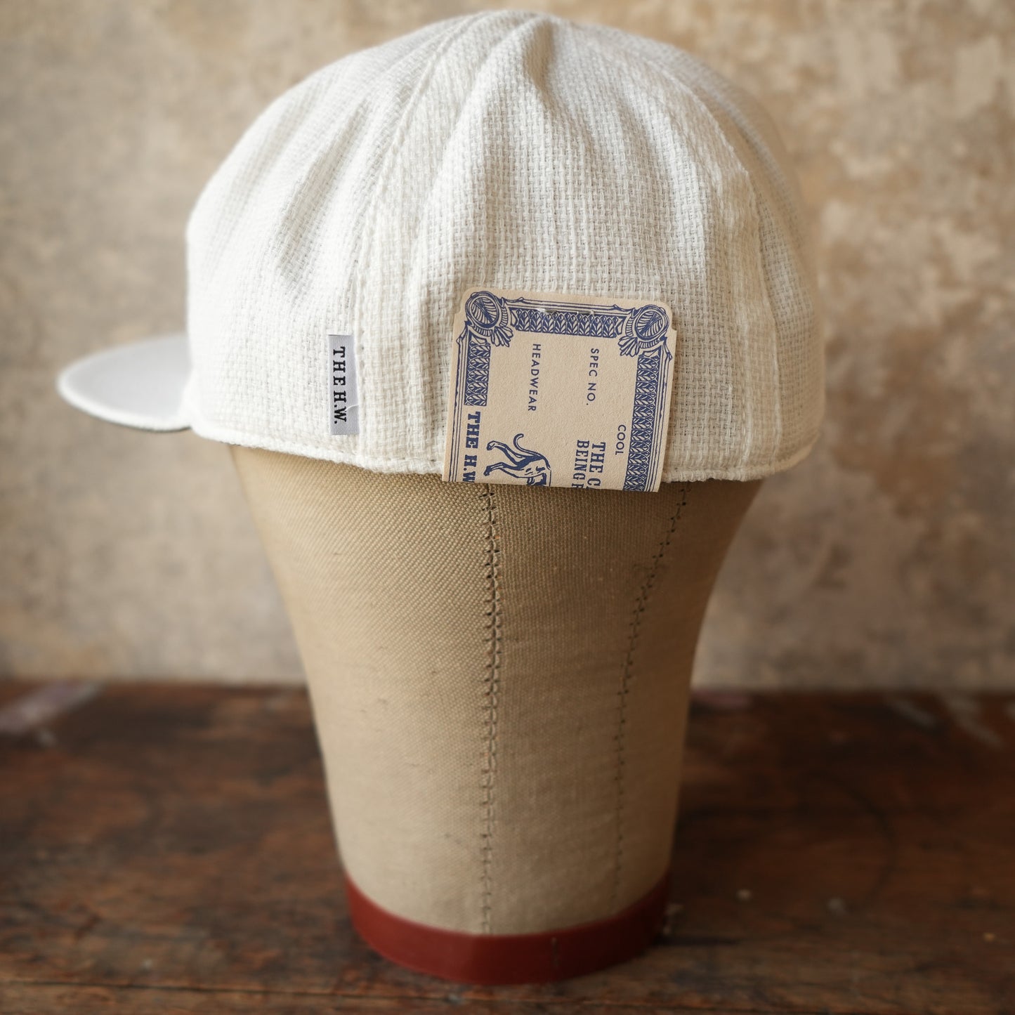 THE H.W.DOG&CO_D-01167_C/L PREPERA RAILROAD CAP_White