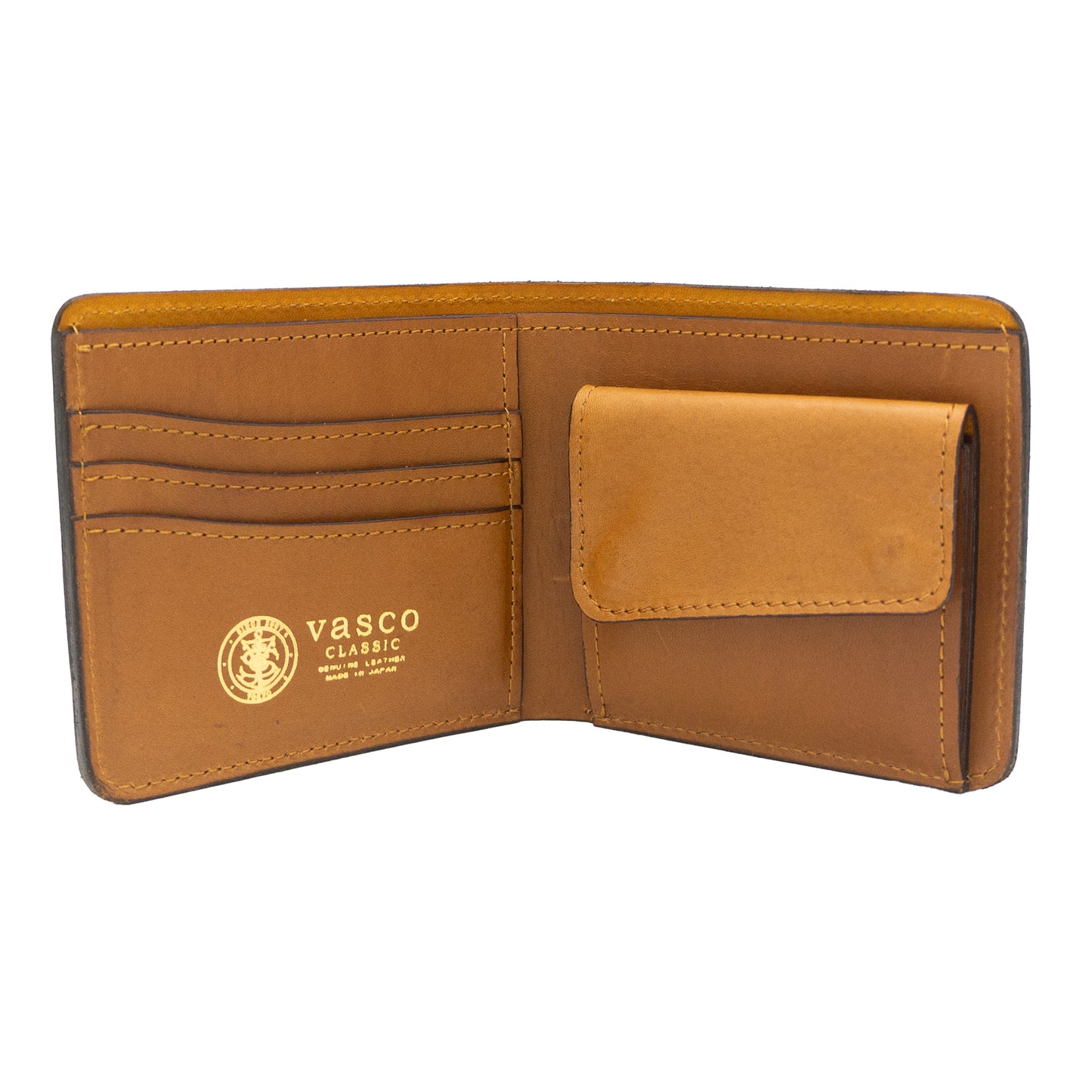 VASCO_LEATHER VOYAGE SHORT WALLET_COIN TYPE