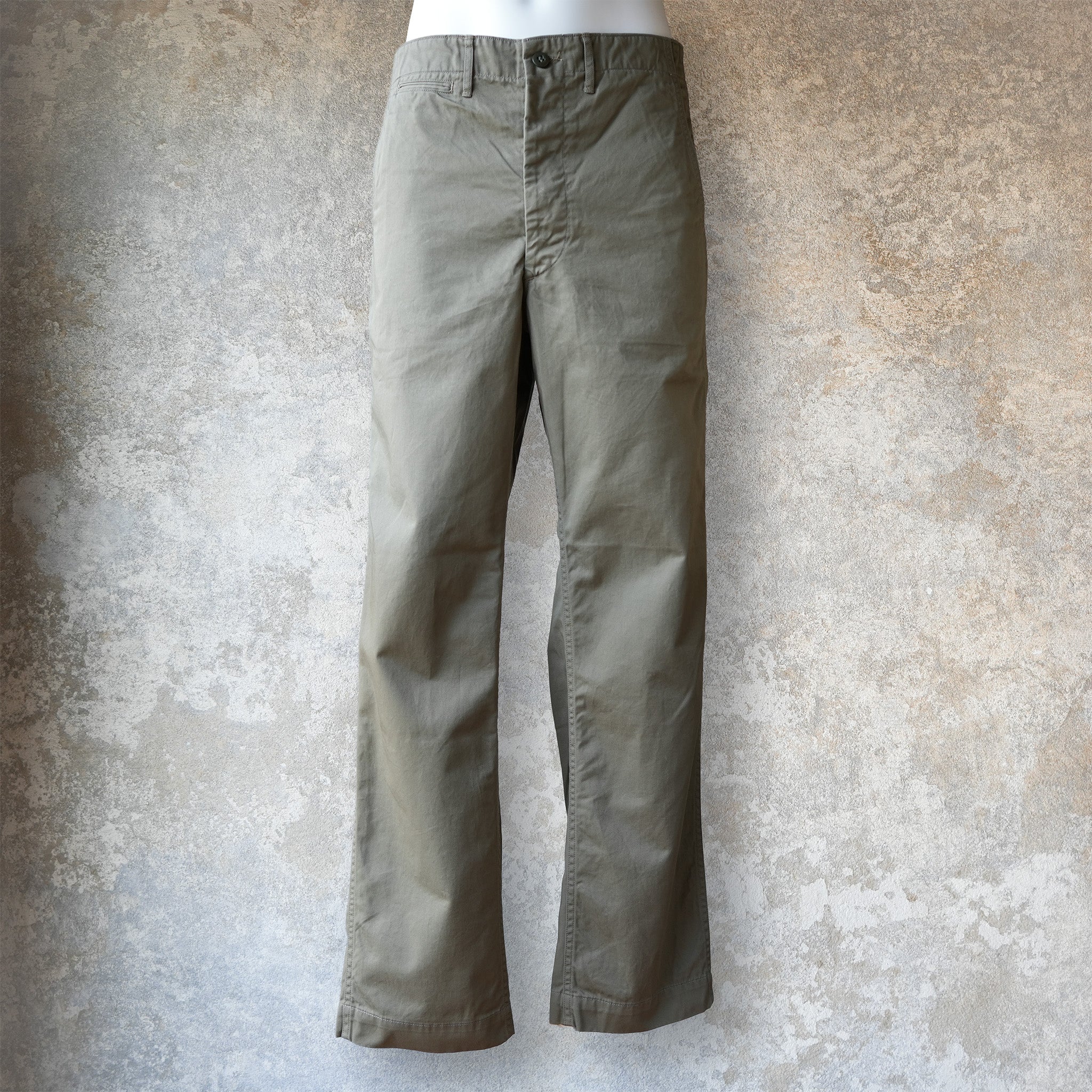 WORKERS_ Officer Trousers, Regular Fit / Hunter Green, 8 oz Chino