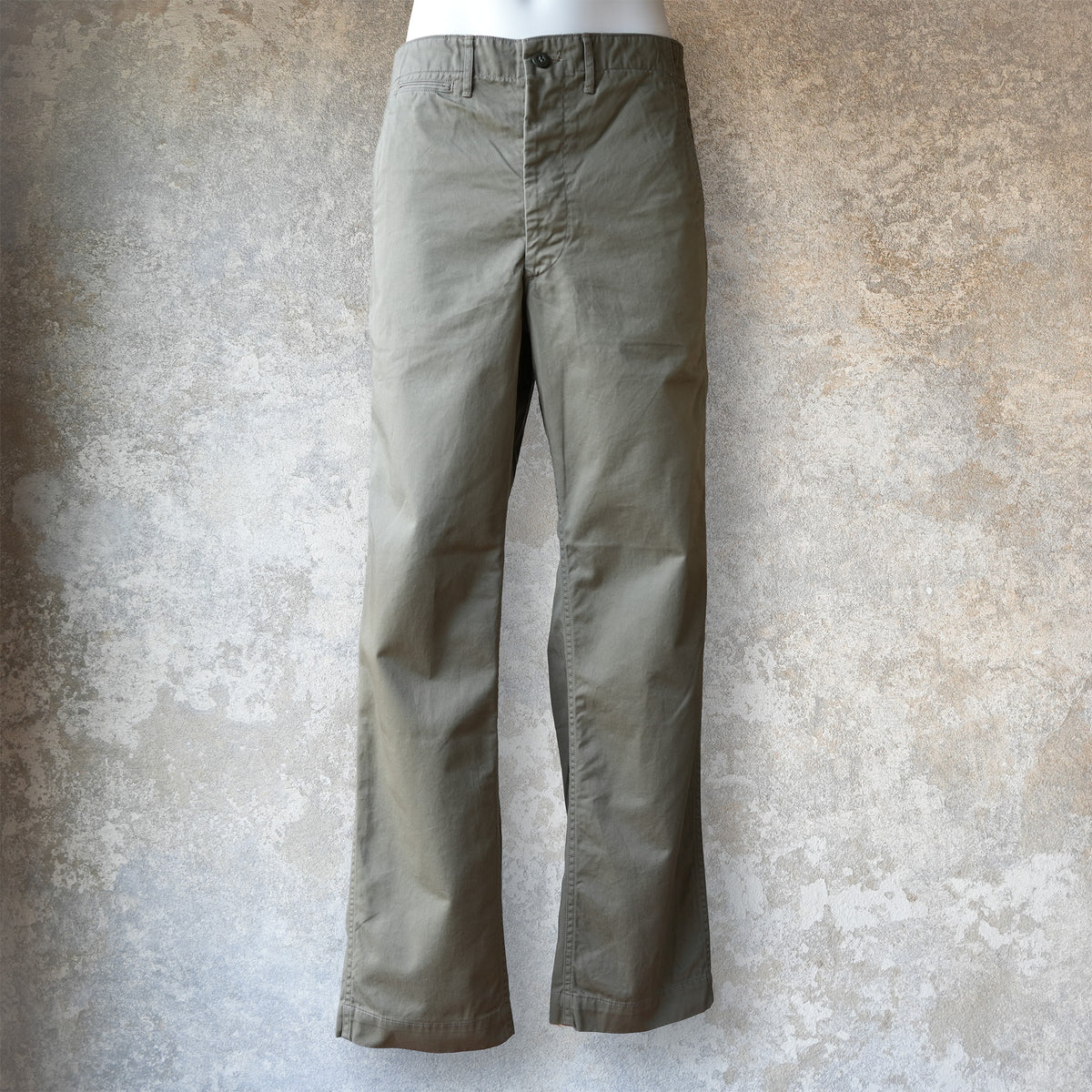 WORKERS_ Officer Trousers, Regular Fit / Hunter Green, 8 oz Chino