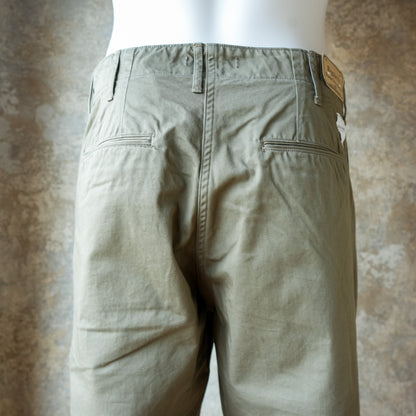 WORKERS_ Officer Trousers, Regular Fit / Hunter Green, 8 oz Chino