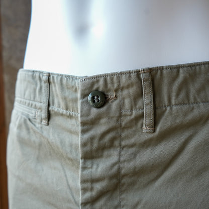 WORKERS_ Officer Trousers, Regular Fit / Hunter Green, 8 oz Chino