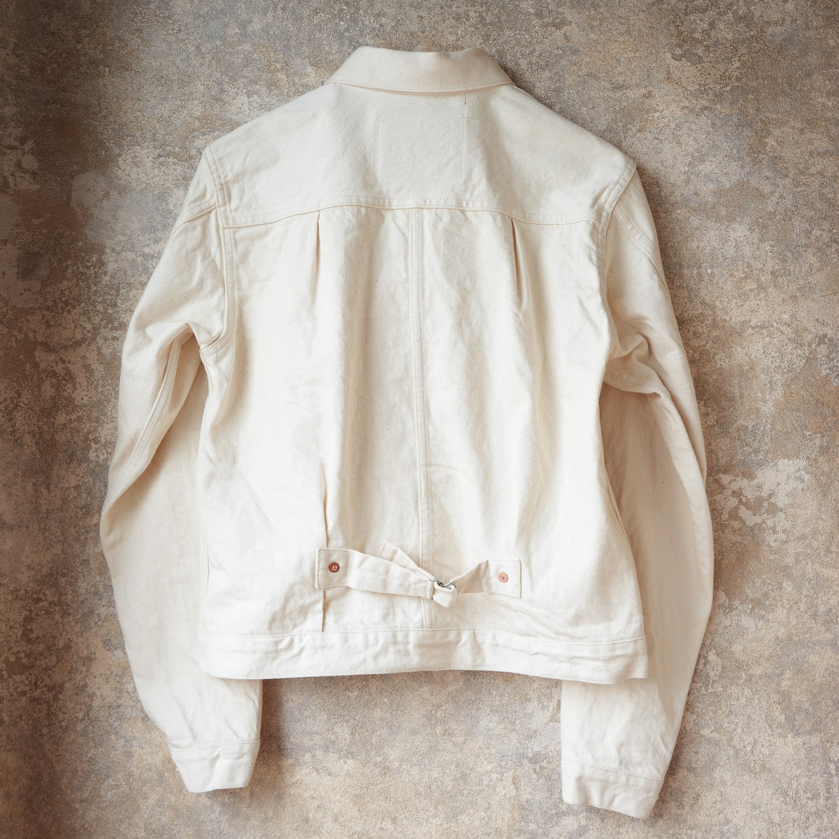 STUDIO D’ARTISAN LADIES_SDL-411E_1st Type White Denim Jacket