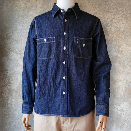SAMURAIJEANS_SJWS-SC02_サムライコットンワークシャツ