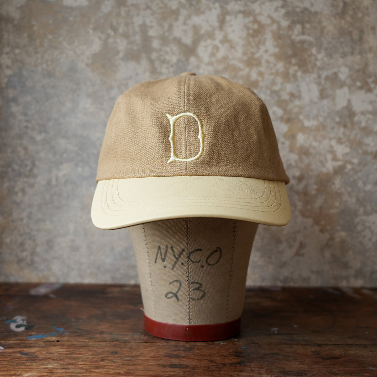 THE H.W.DOG&CO_D-01223_2TONE UNION CAP_CAMEL