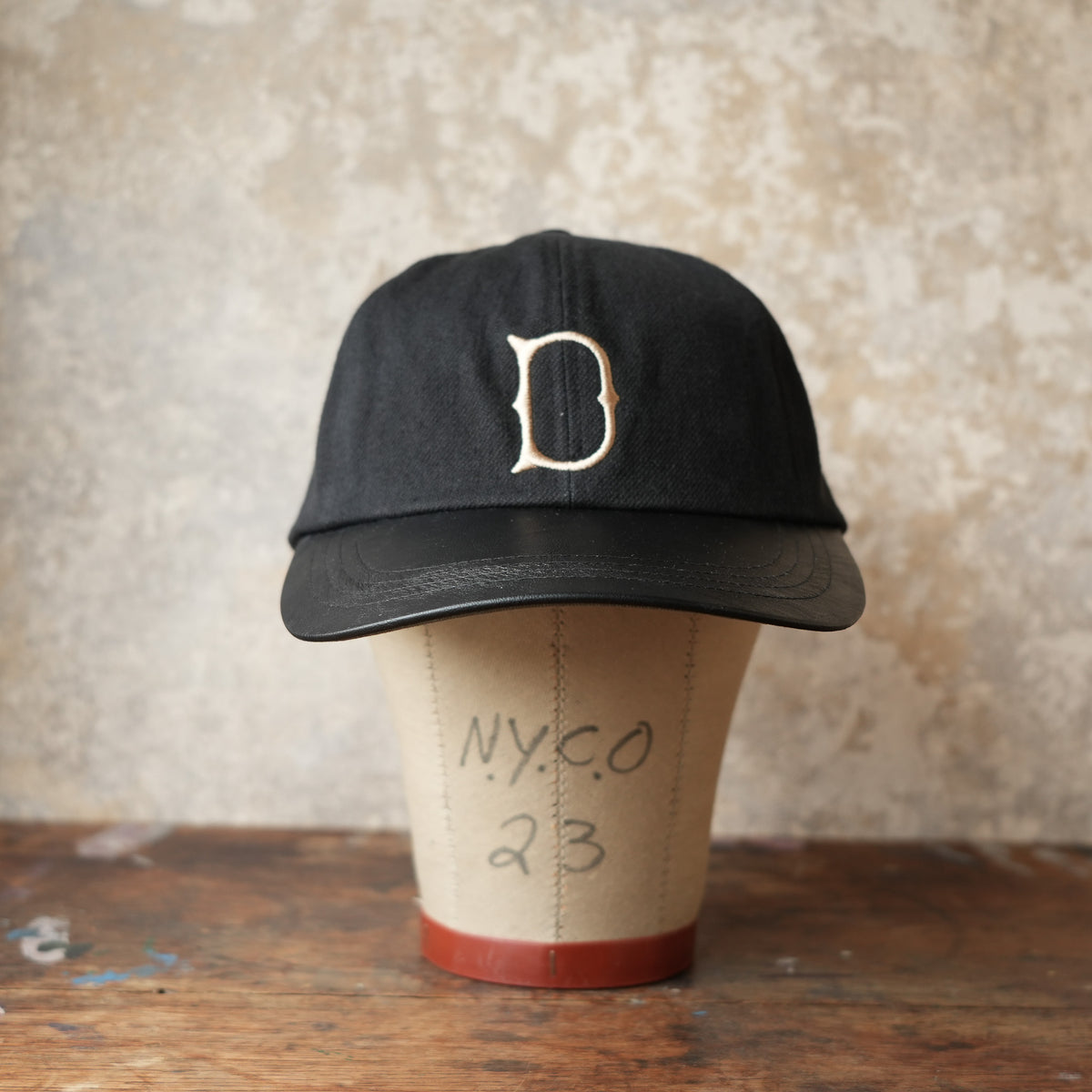 THE H.W.DOG&CO_D-01223_2TONE UNION CAP_BLACK