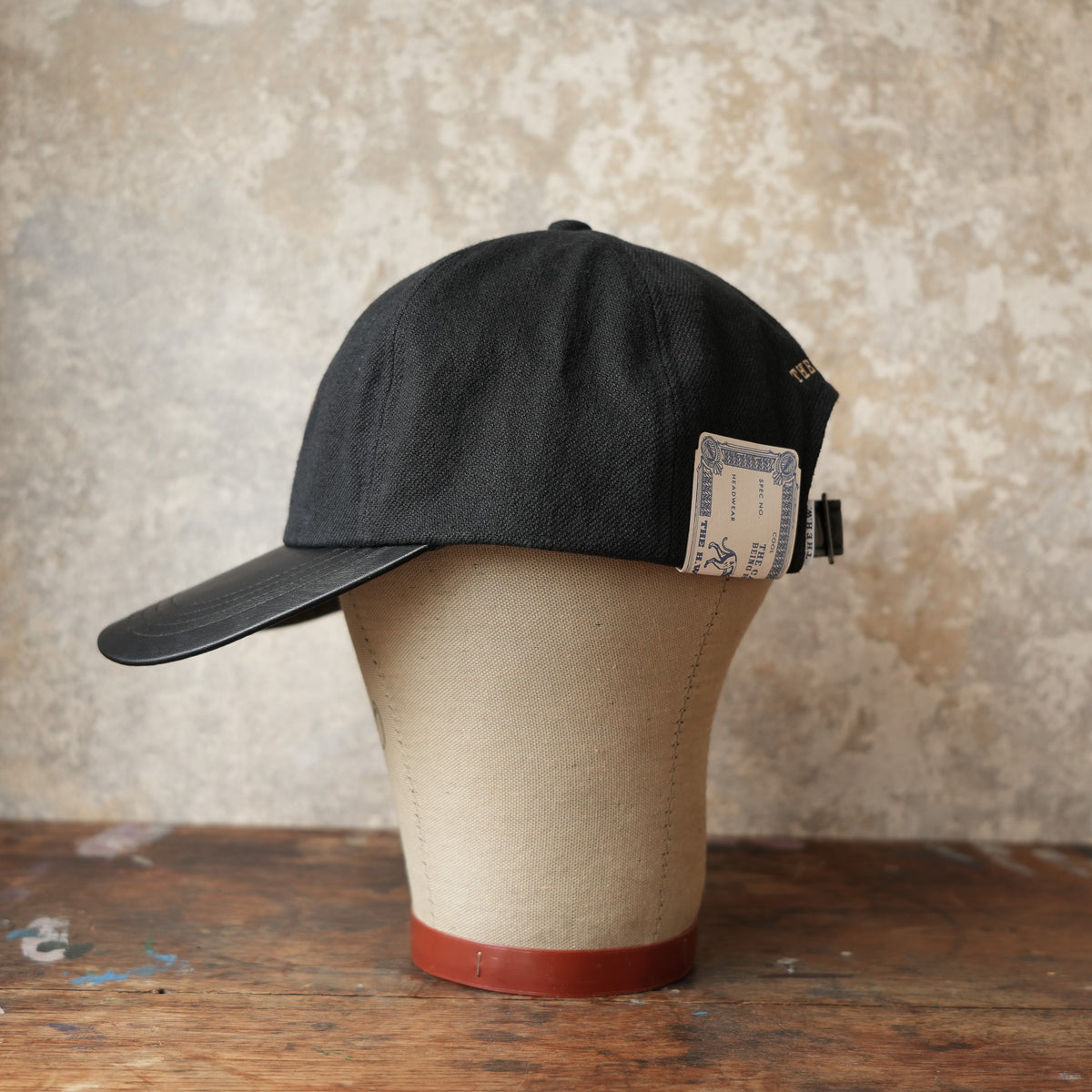THE H.W.DOG&CO_D-01223_2TONE UNION CAP_BLACK