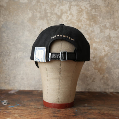 THE H.W.DOG&CO_D-01223_2TONE UNION CAP_BLACK
