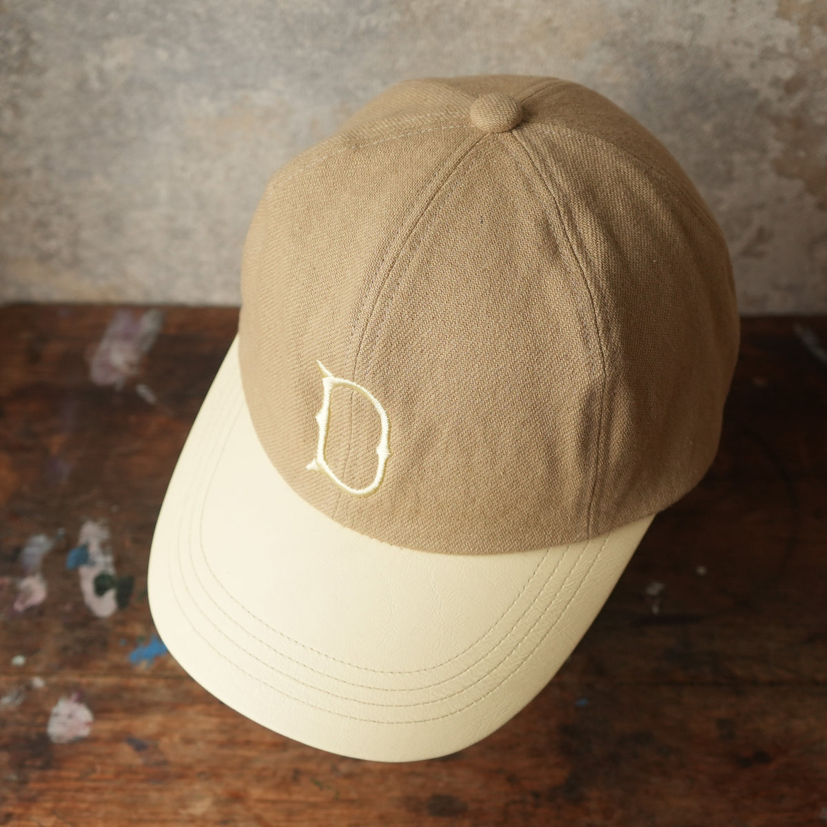 THE H.W.DOG&CO_D-01223_2TONE UNION CAP_CAMEL