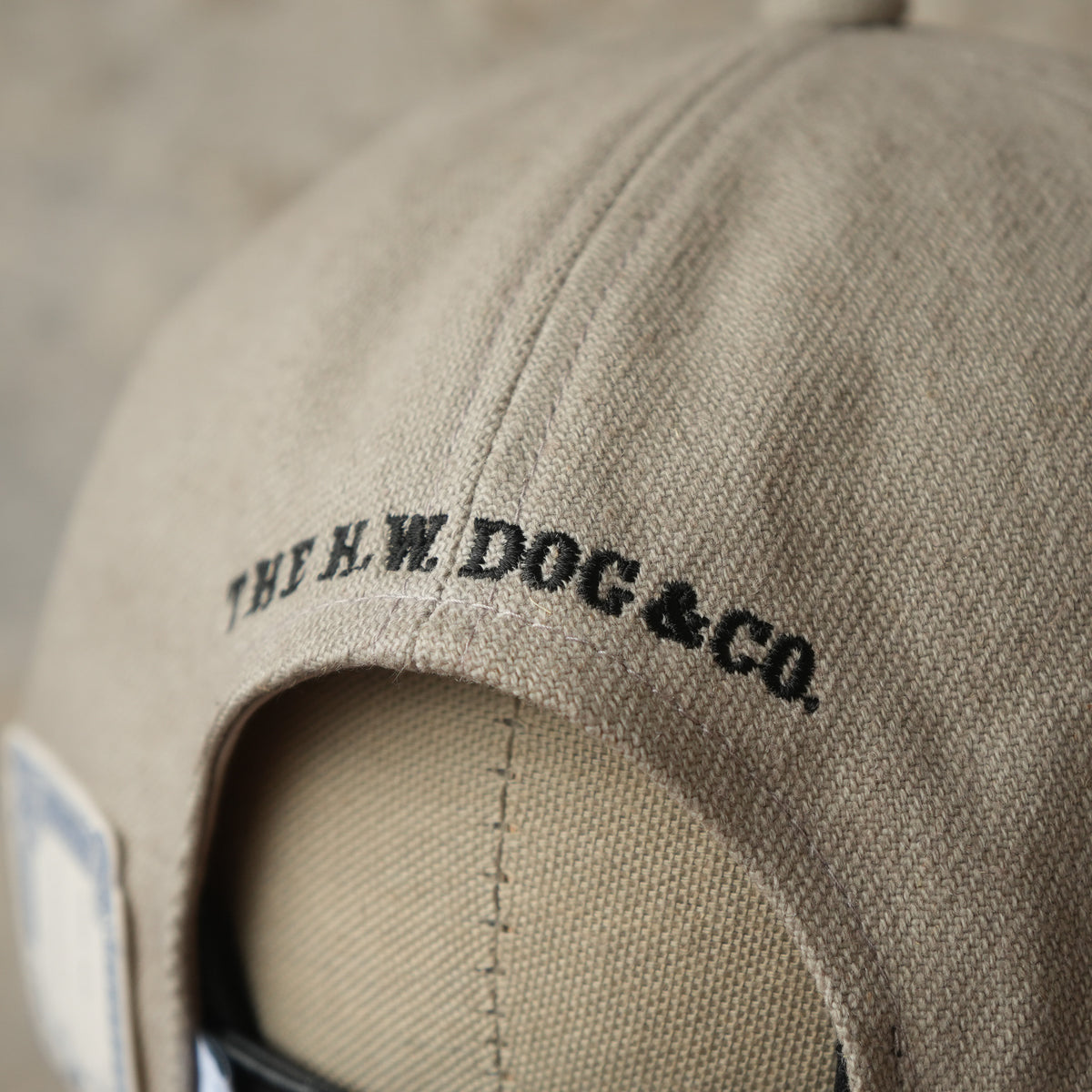 THE H.W.DOG&CO_D-01223_2TONE UNION CAP_BEIGE