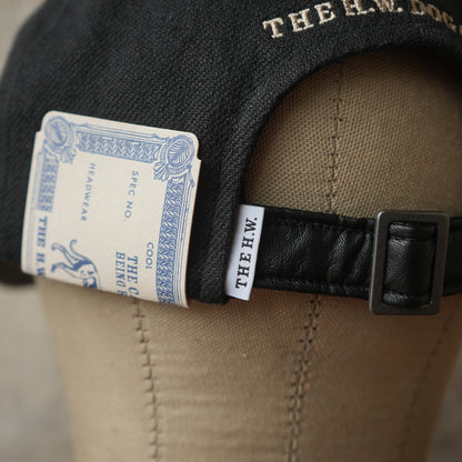 THE H.W.DOG&CO_D-01223_2TONE UNION CAP_BLACK