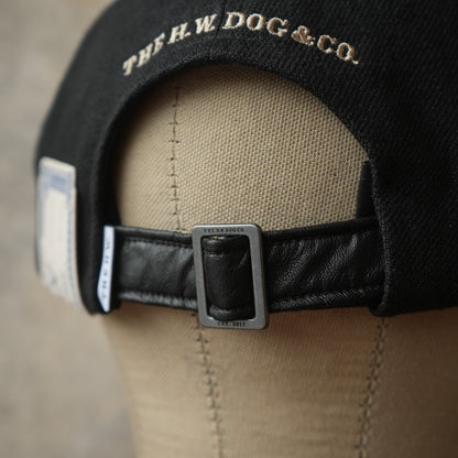 THE H.W.DOG&CO_D-01223_2TONE UNION CAP_BLACK