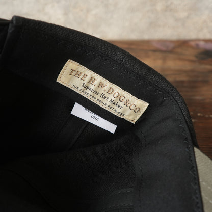 THE H.W.DOG&CO_D-01223_2TONE UNION CAP_BLACK