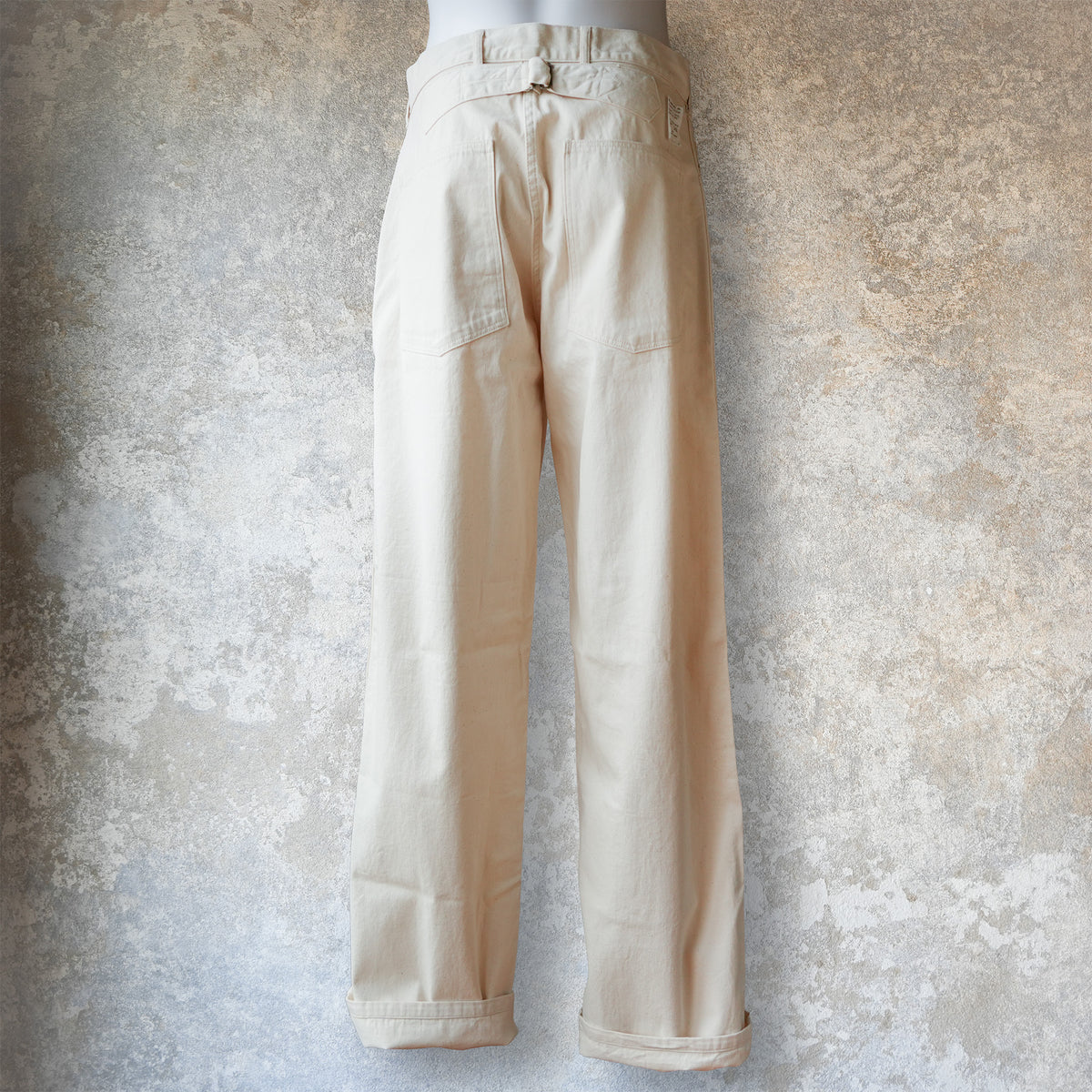 TCB Jeans_Catface Trousers 10.2oz_Black Denim