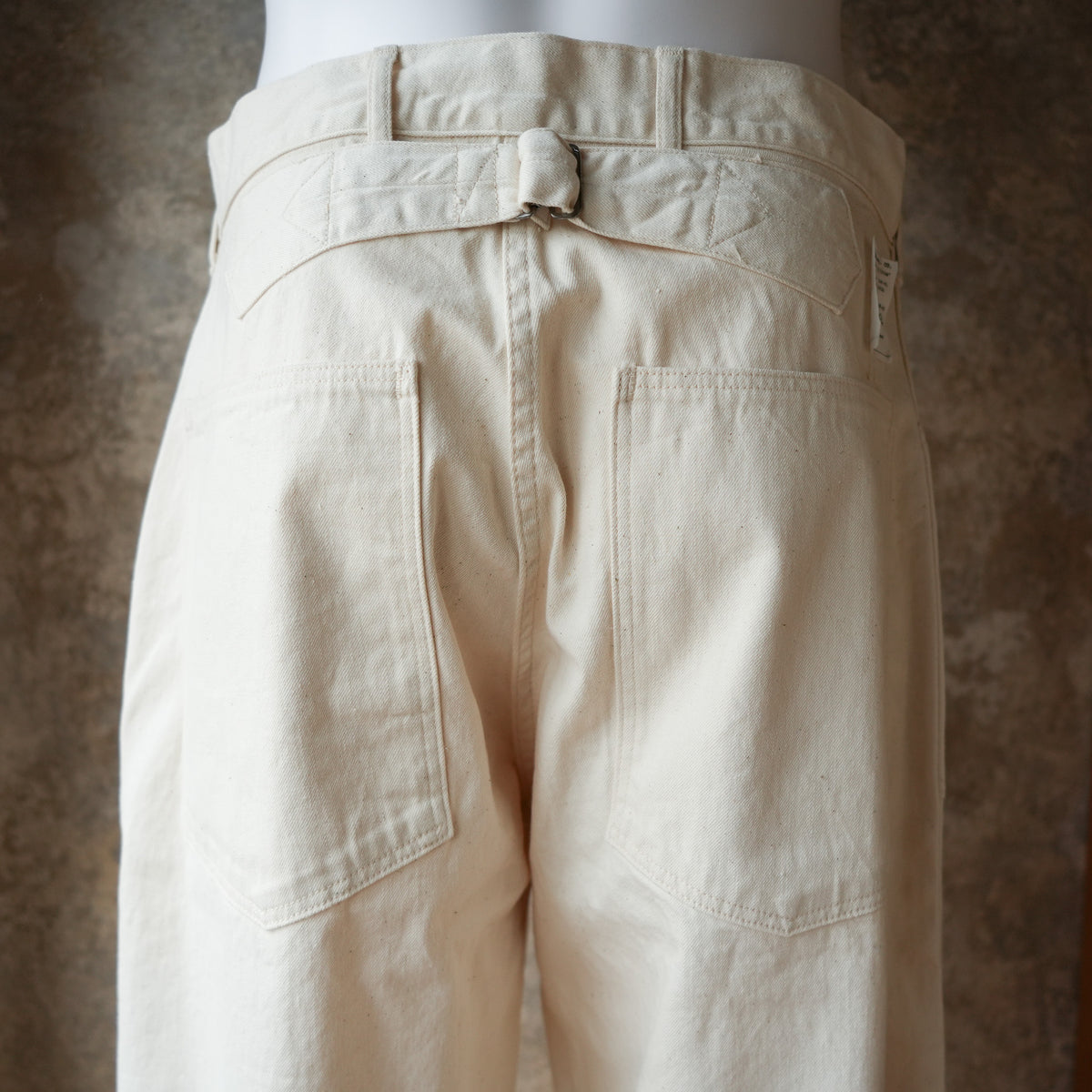 TCB Jeans_Catface Trousers 10.2oz_Black Denim