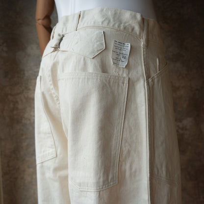 TCB Jeans_Catface Trousers 10.2oz_Black Denim