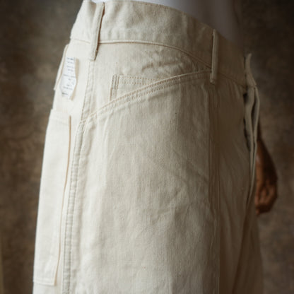 TCB Jeans_Catface Trousers 10.2oz_Black Denim