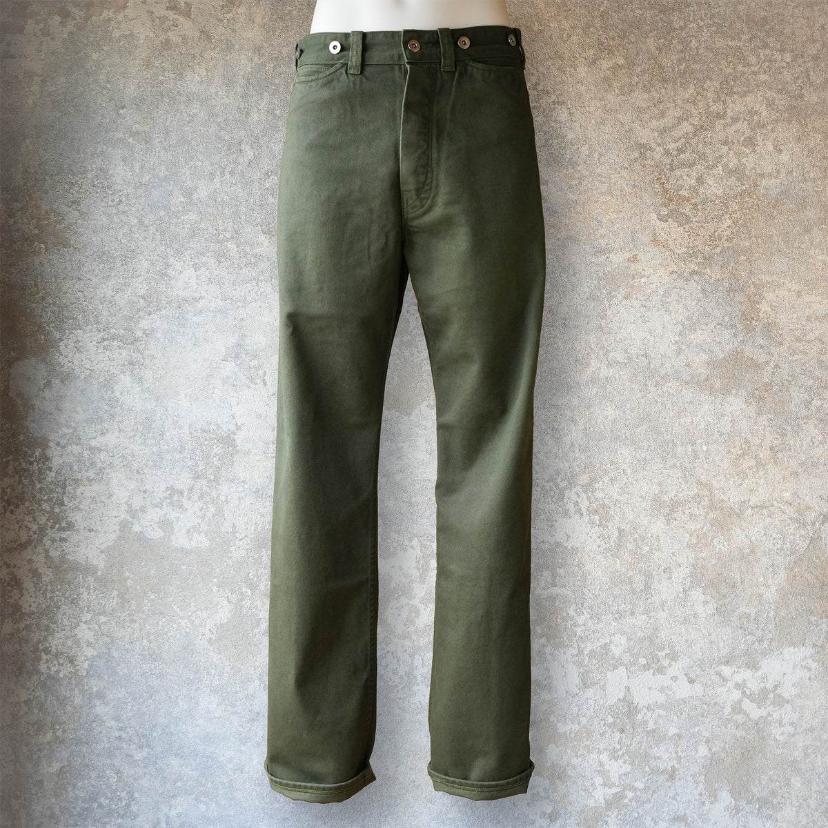 TCB Jeans_Cat Worker Pants_Olive