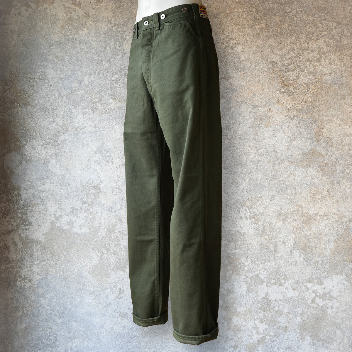 TCB Jeans_Cat Worker Pants_Olive