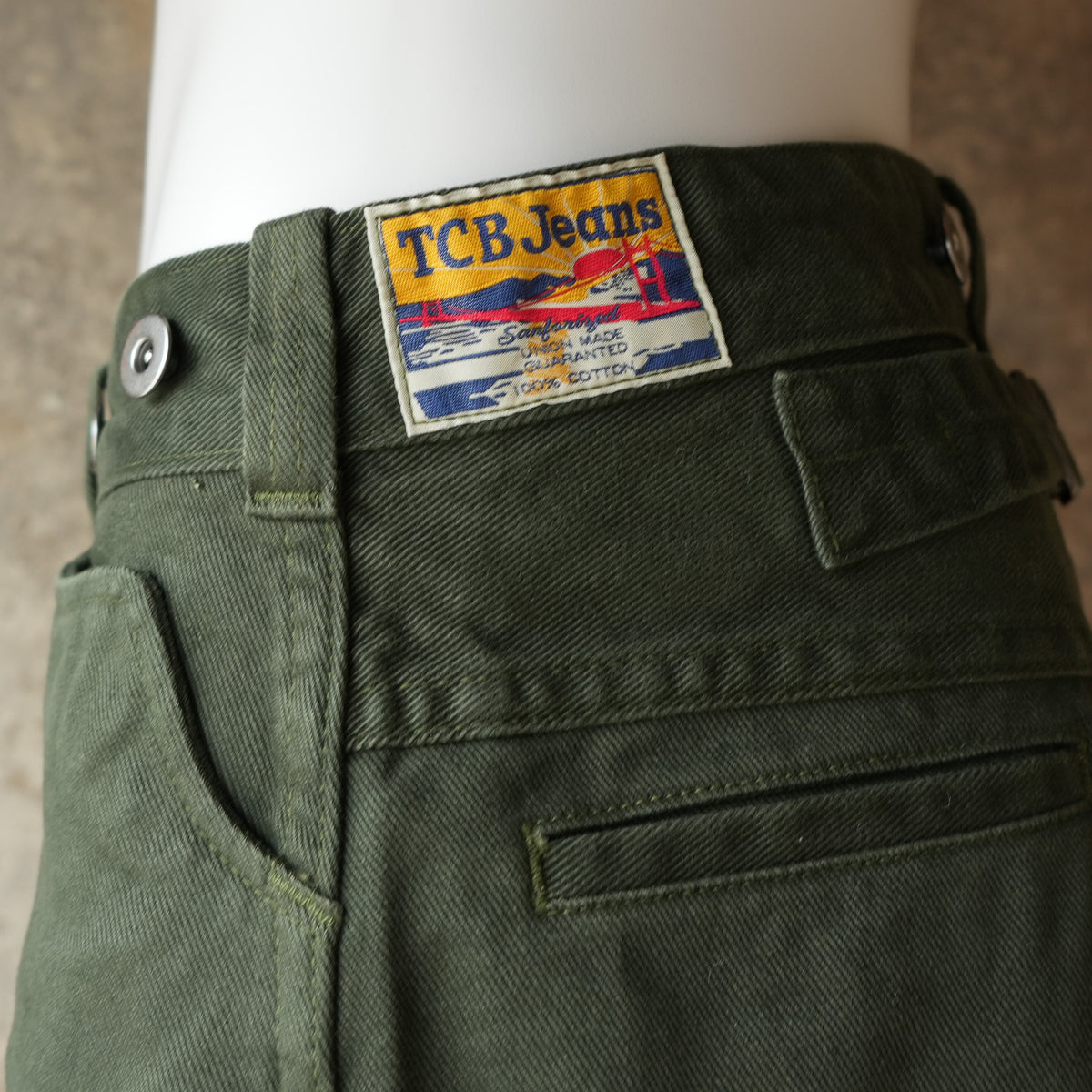 TCB Jeans_Cat Worker Pants_Olive