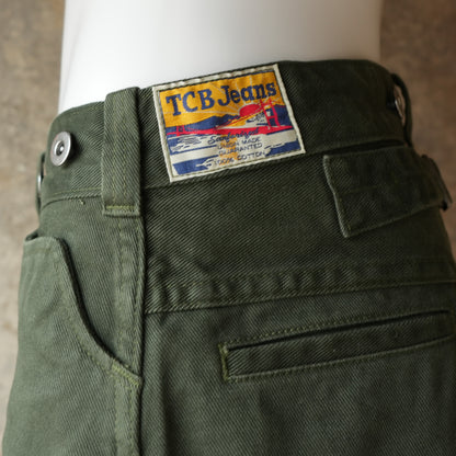 TCB Jeans_Cat Worker Pants_Olive