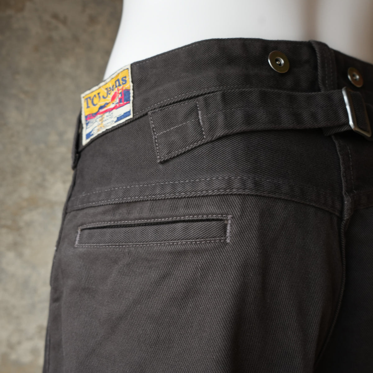 TCB Jeans_Cat Worker Pants_Black