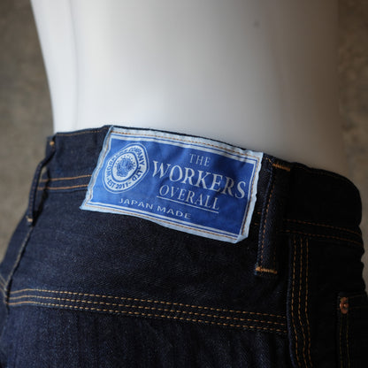 WORKERS_Lot 815 Work Pants_12 oz, Grey Back Indigo Herringbone