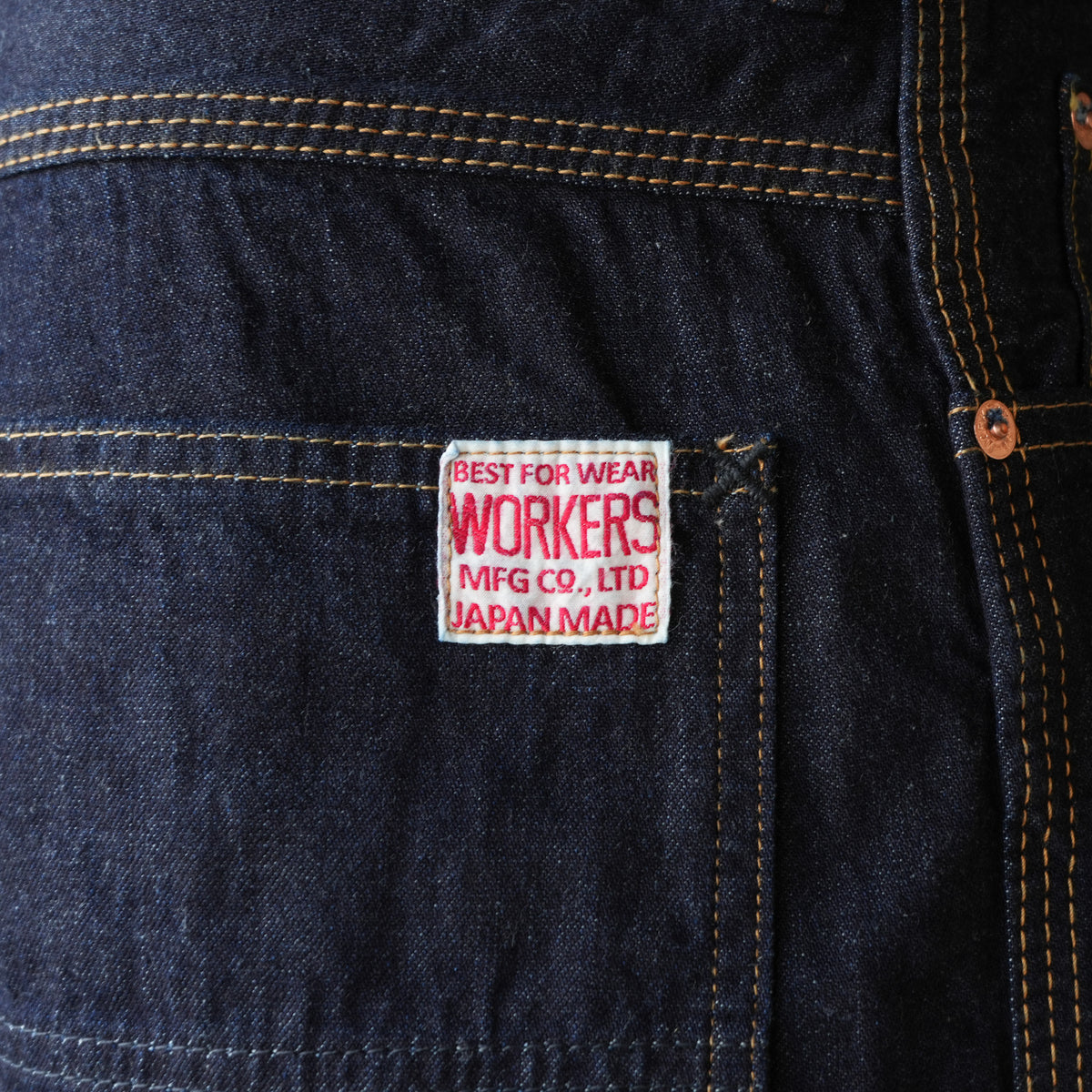 WORKERS_Lot 815 Work Pants_11 oz, Pure Indigo Denim