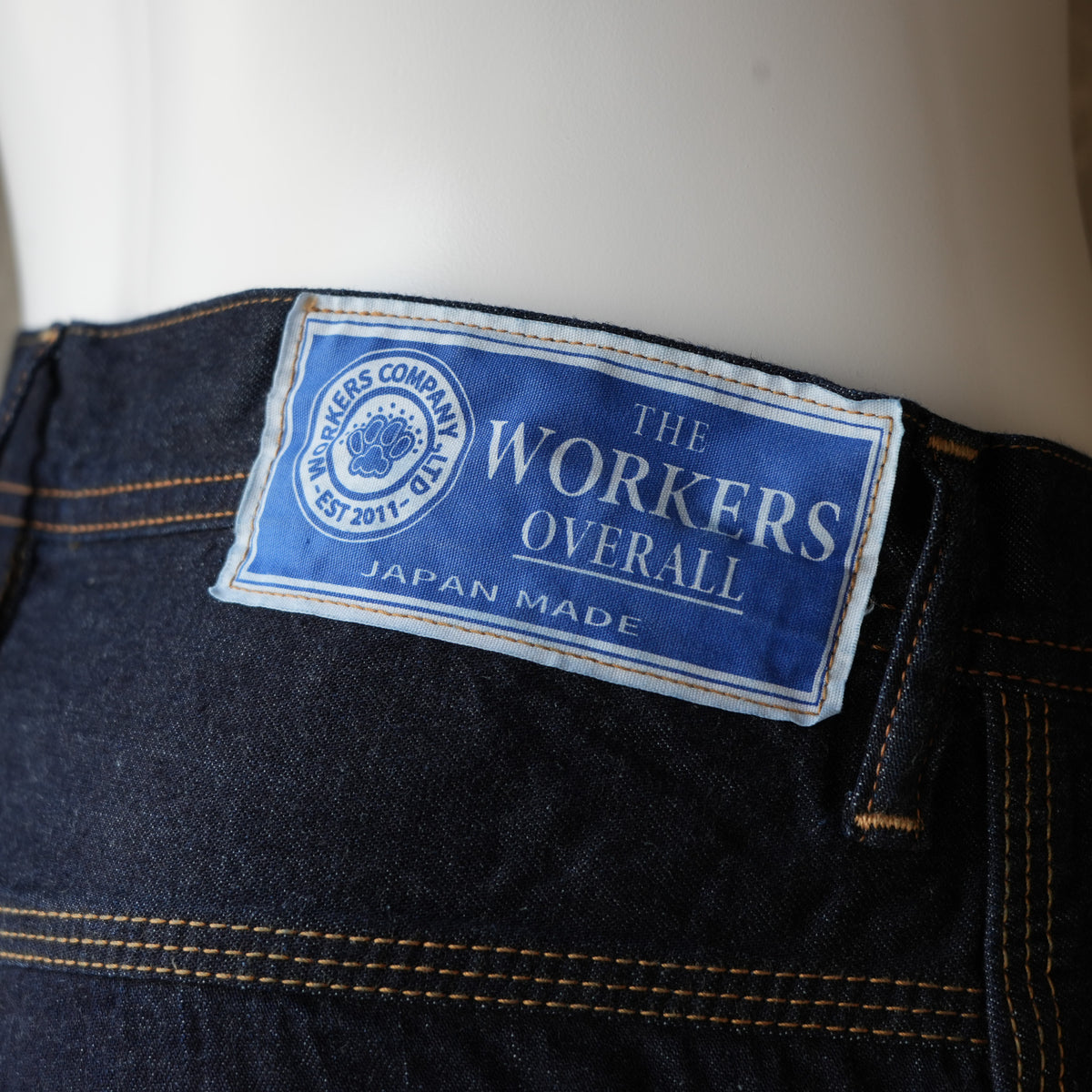 WORKERS_Lot 815 Work Pants_11 oz, Pure Indigo Denim