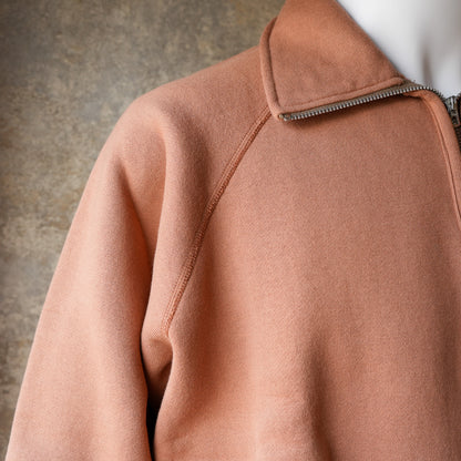 G&F Co._HALF-ZIP SWEATSHIRT_RUST