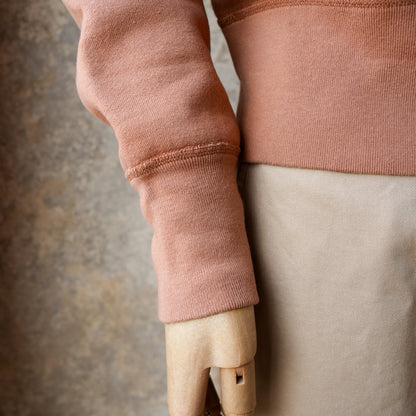 G&F Co._HALF-ZIP SWEATSHIRT_RUST