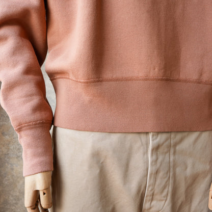 G&F Co._HALF-ZIP SWEATSHIRT_RUST