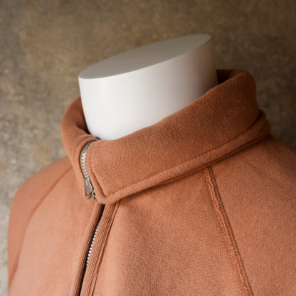 G&F Co._HALF-ZIP SWEATSHIRT_RUST