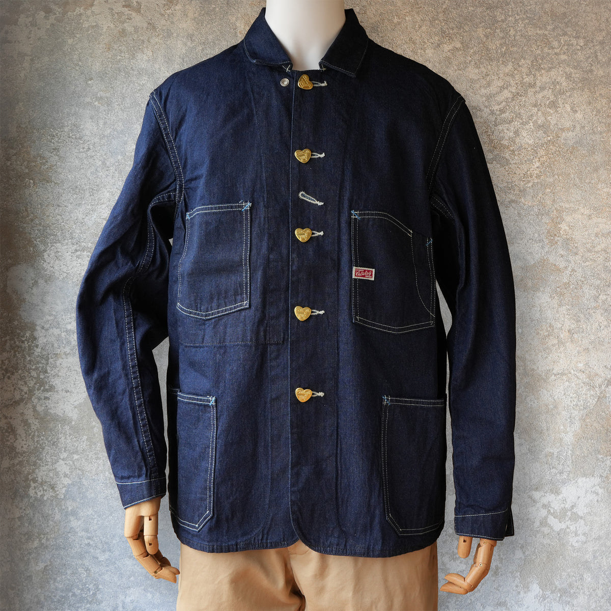TCB Jeans_Cat A Log Chore Coat 10OZ