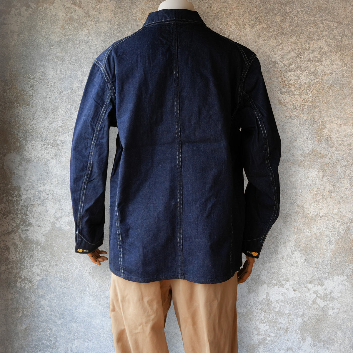 TCB Jeans_Cat A Log Chore Coat 10OZ