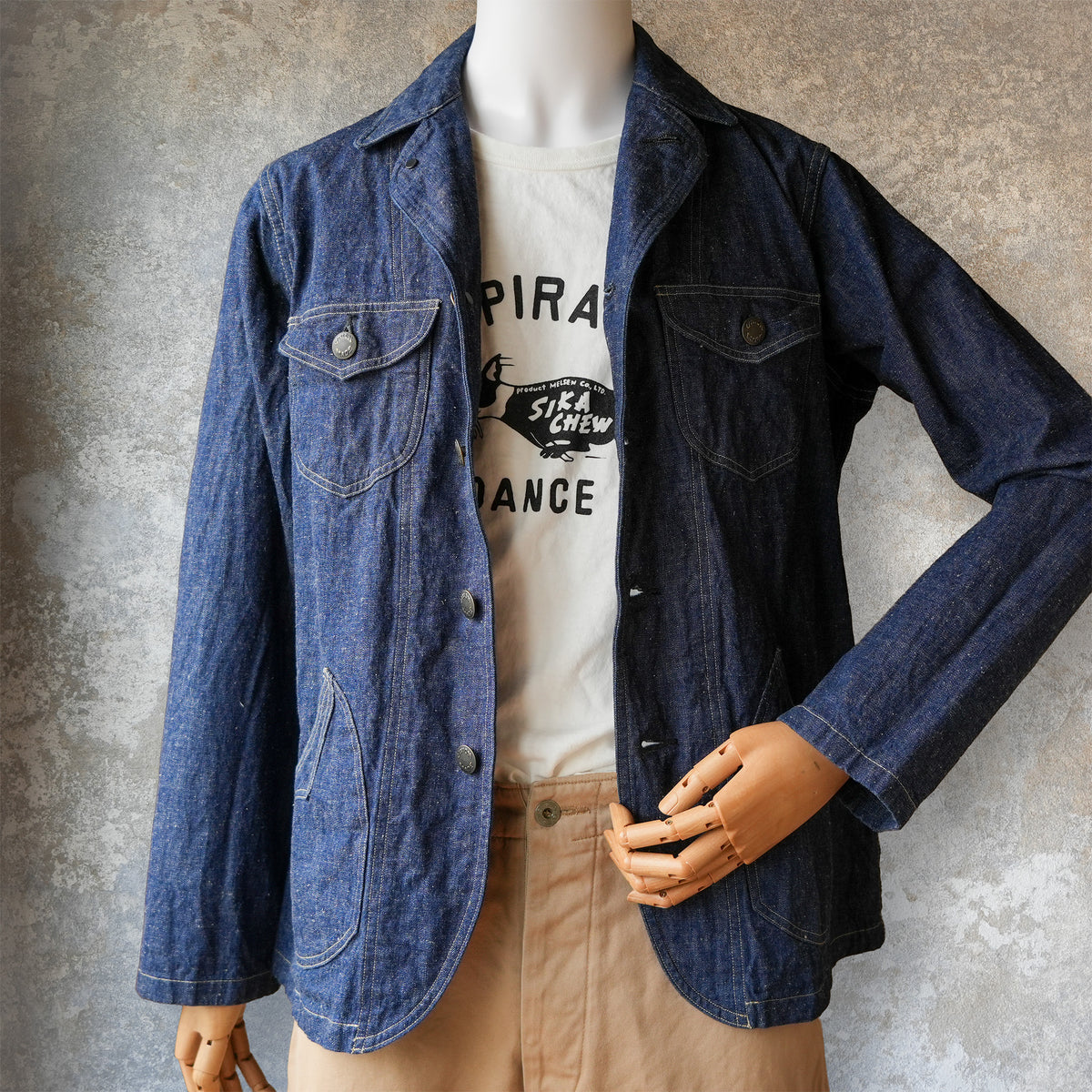 DALEE'S&CO_TICK.D.NIME_10s Sack Jacket