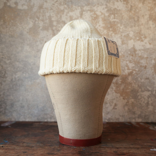 THE H.W.DOG&CO._D-01193_RC KNIT CAP_OFF WHITE