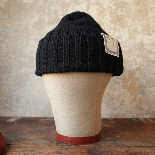 THE H.W.DOG&CO._D-01193_RC KNIT CAP_BLACK