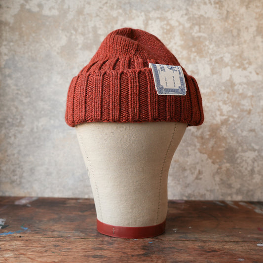 THE H.W.DOG&CO._D-01193_RC KNIT CAP_RUST