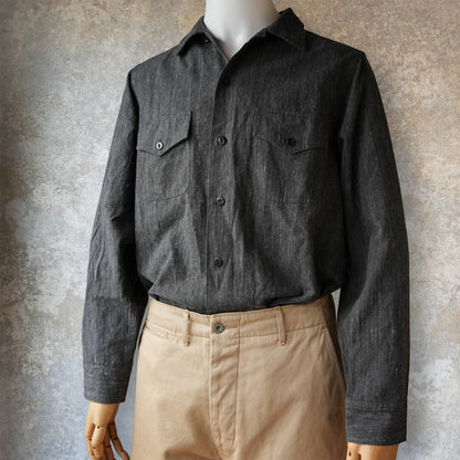 G&F Co._WORK SHIRT_KEMONO KASURI