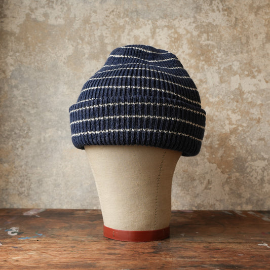 DLC-005_KNIT CAP_MARINE.BORDER