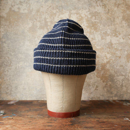 DLC-005_KNIT CAP_MARINE.BORDER