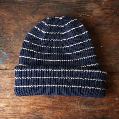 DLC-005_KNIT CAP_MARINE.BORDER