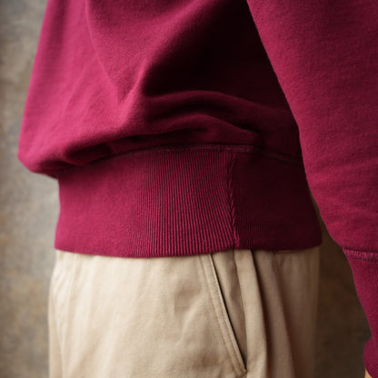 DELUXEWARE_S107-01EMB_LOOP BACK_CRIMSON RED