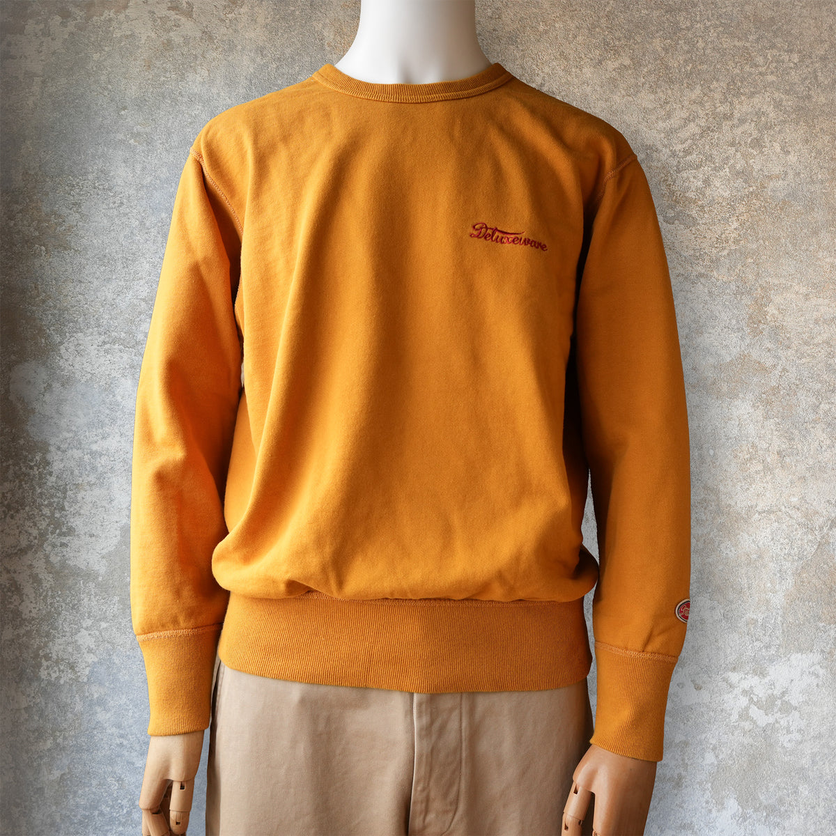 DELUXEWARE_S107-01EMB_LOOP BACK_U.S YELLOW